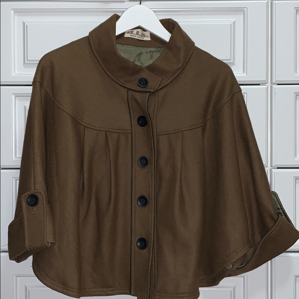 Japan Wool cape for women